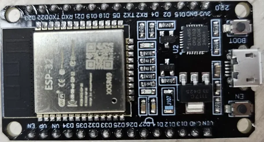 ESP32 연동 – 준비물 화면 1
